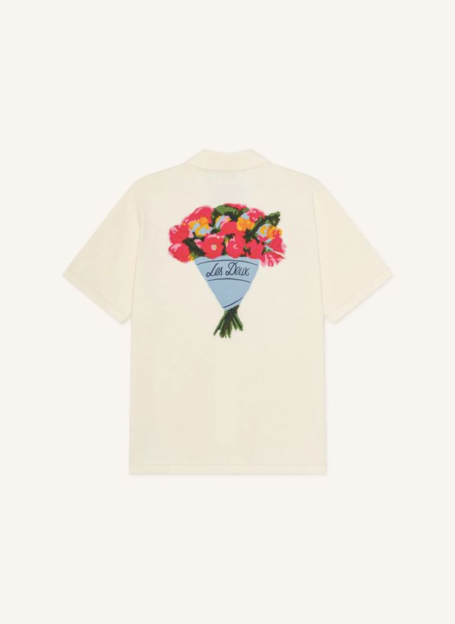 Chemise Bouquet | Blanc cassé