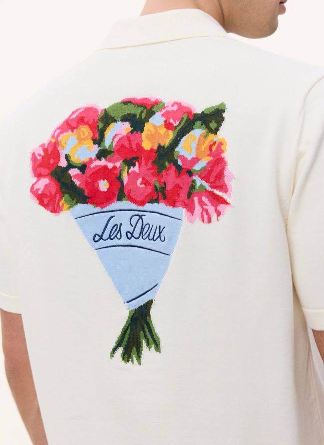 Chemise Bouquet | Blanc cassé