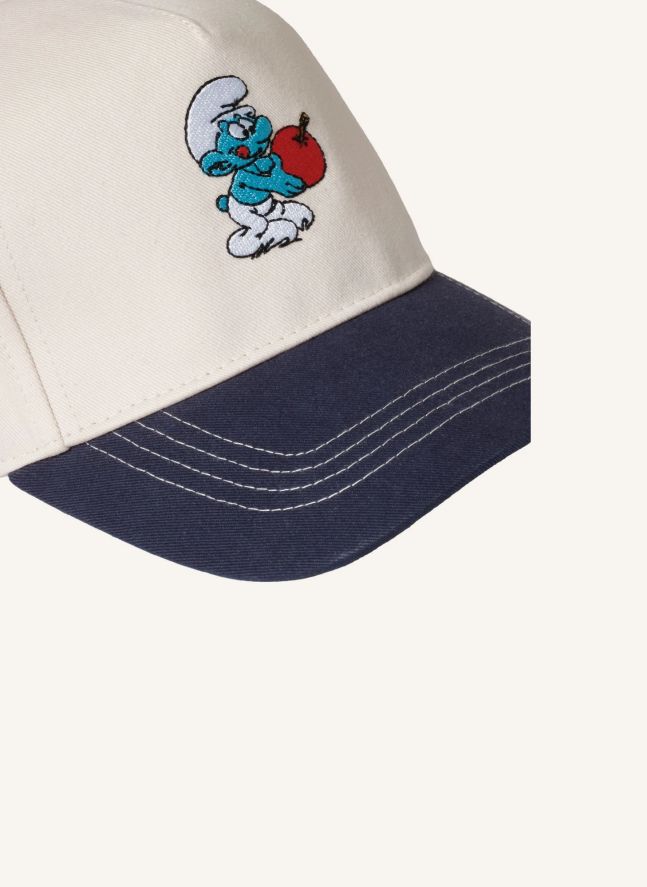 Casquette - Goldie + Ace x Schtroumpfs | Ecru