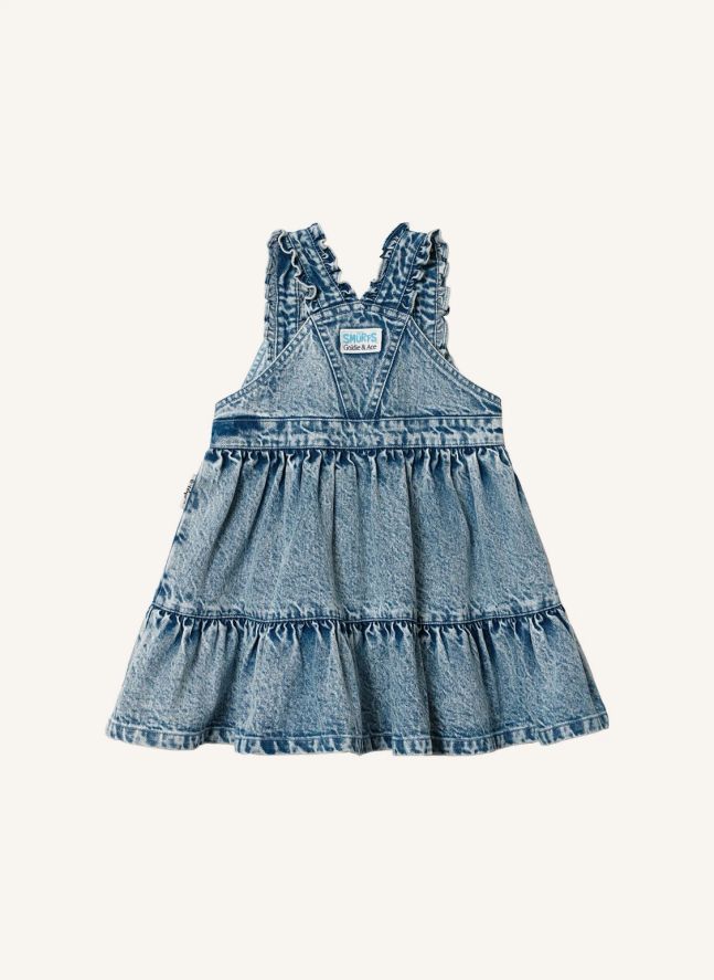 Robe Denim - Goldie + Ace x Schtroumpfs | Bleu