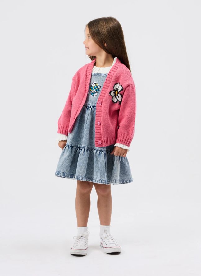 Robe Denim - Goldie + Ace x Schtroumpfs | Bleu