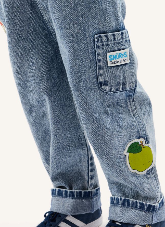 Salopette Denim - Goldie + Ace x Schtroumpfs | Bleu