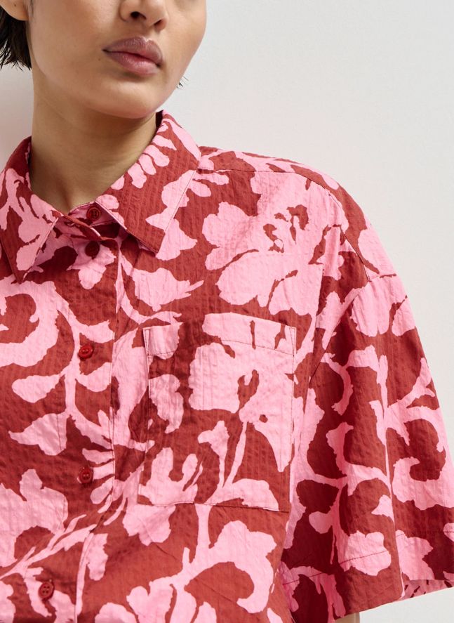 Chemise Jommy Coton | Rose