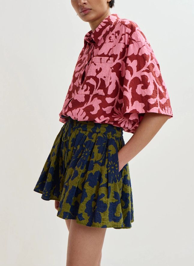 Short Jittery Coton | Avocat