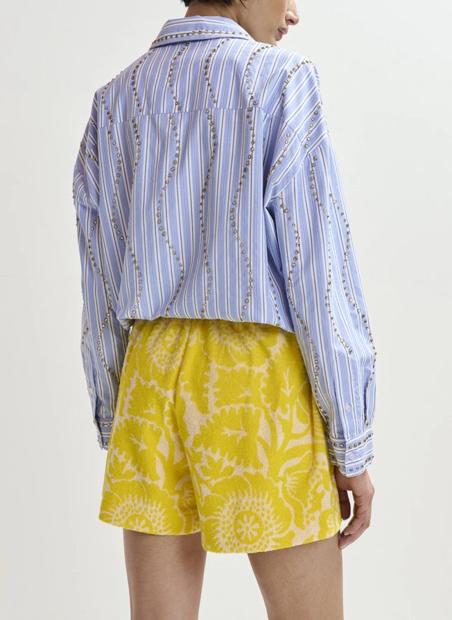 Short Jorton Eponge | Jaune citron