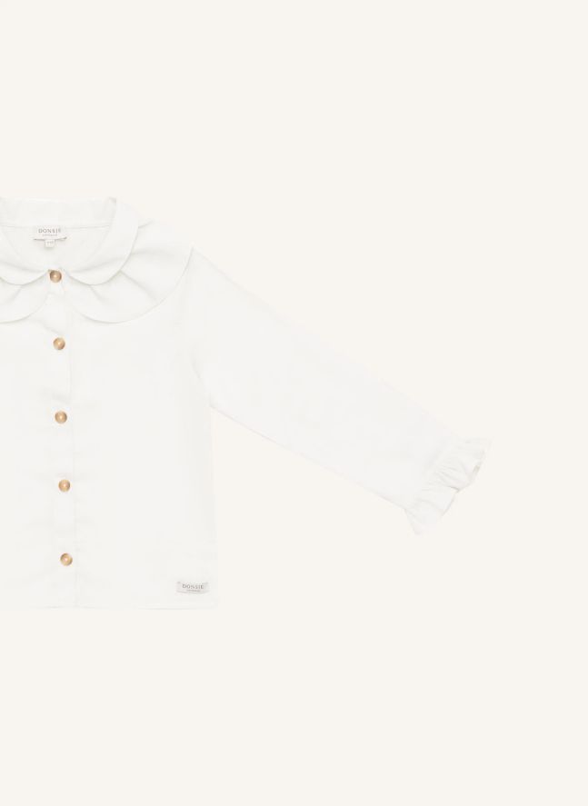 Blouse Nien Coton Bio | Blanc
