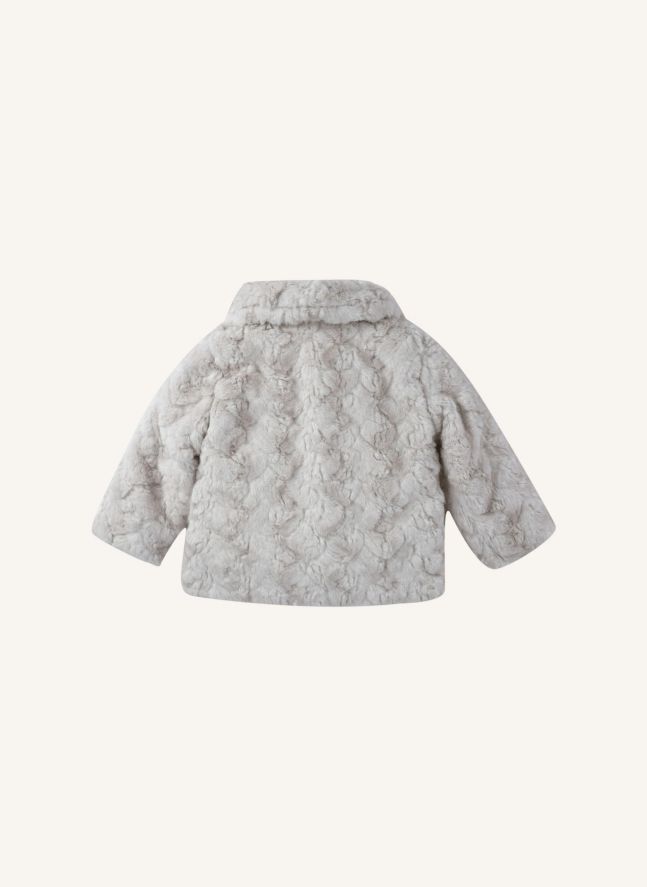 Manteau Fourrure Noekie | Ecru