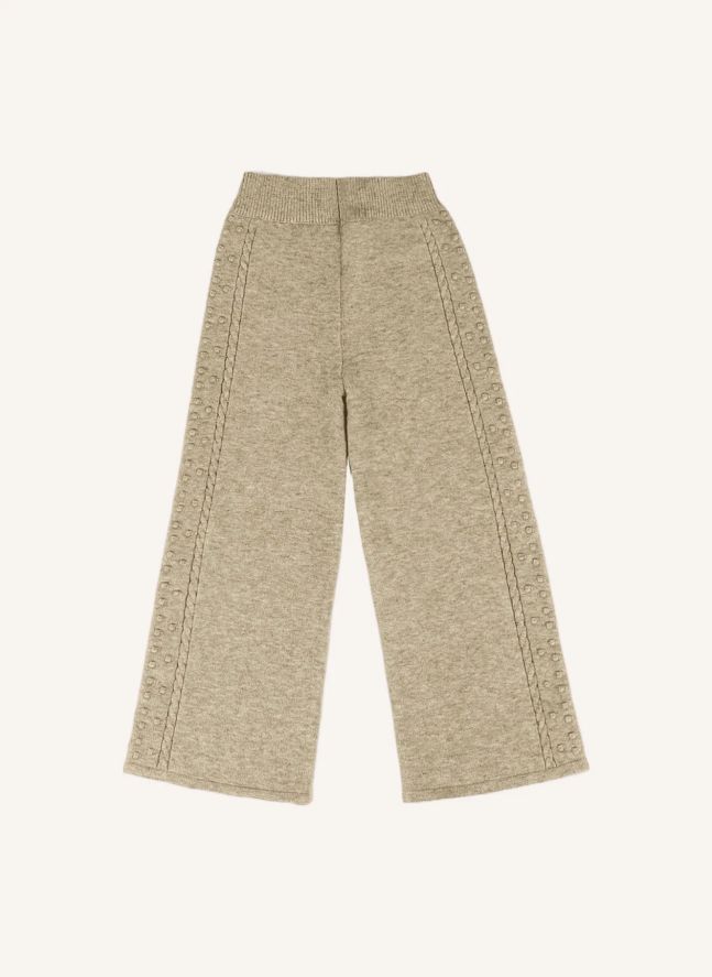 Penelopa Mesh Pants | Heather beige