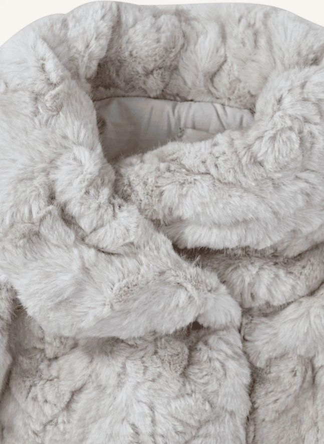 Manteau Fourrure Noekie | Ecru