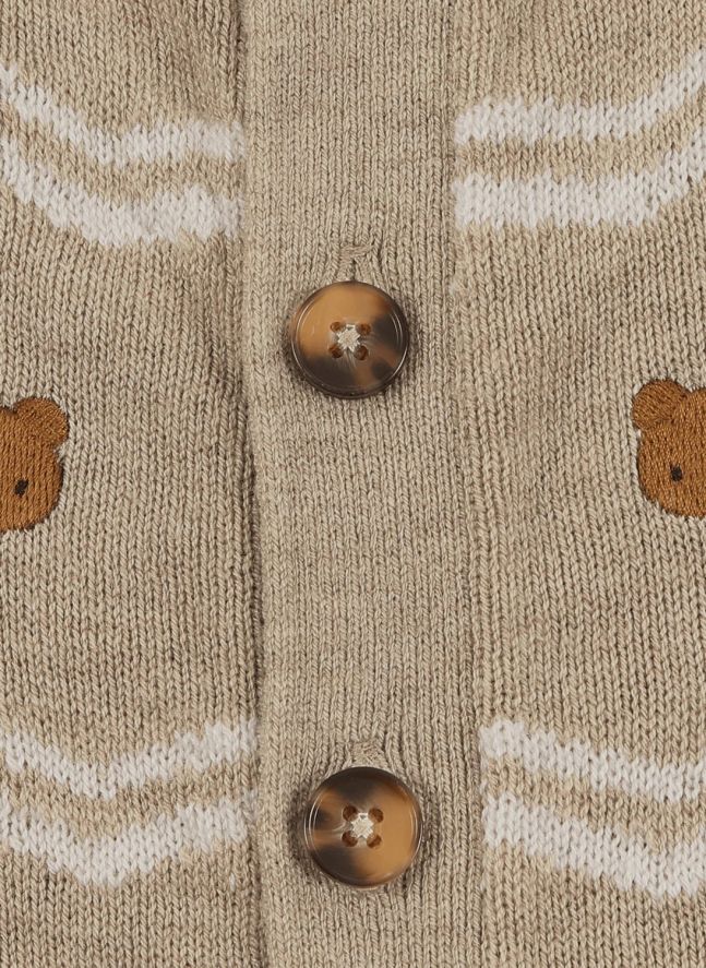 Combinaison Guillaume Laine Merinos | Beige chiné