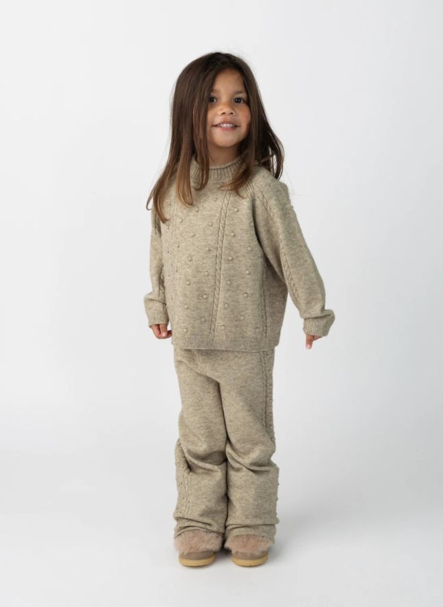 Pull Sagee | Beige chiné