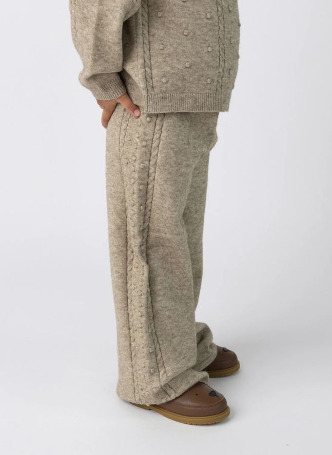 Penelopa Mesh Pants | Heather beige