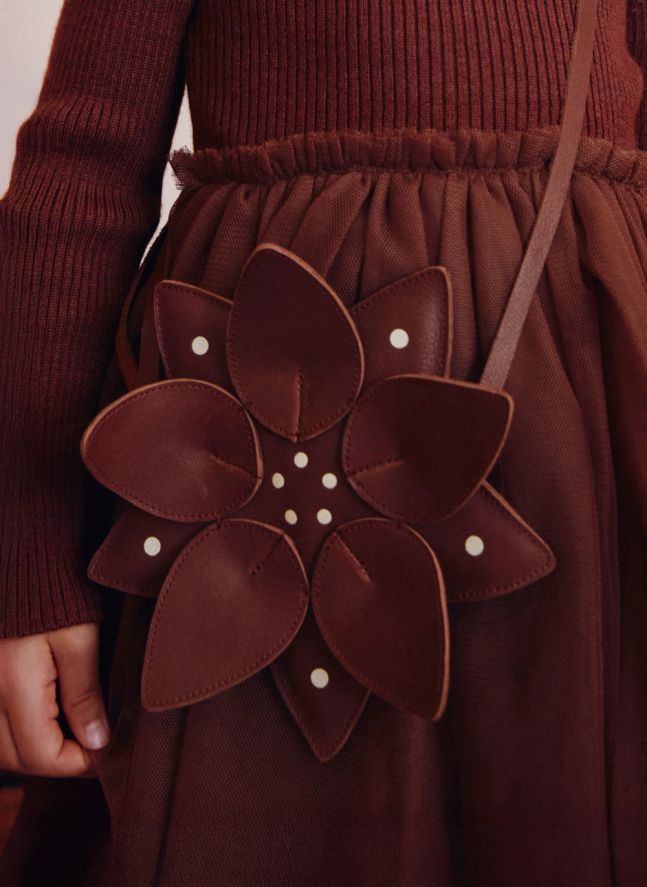 Sac Wonda Fleur d'Hivers | Marron