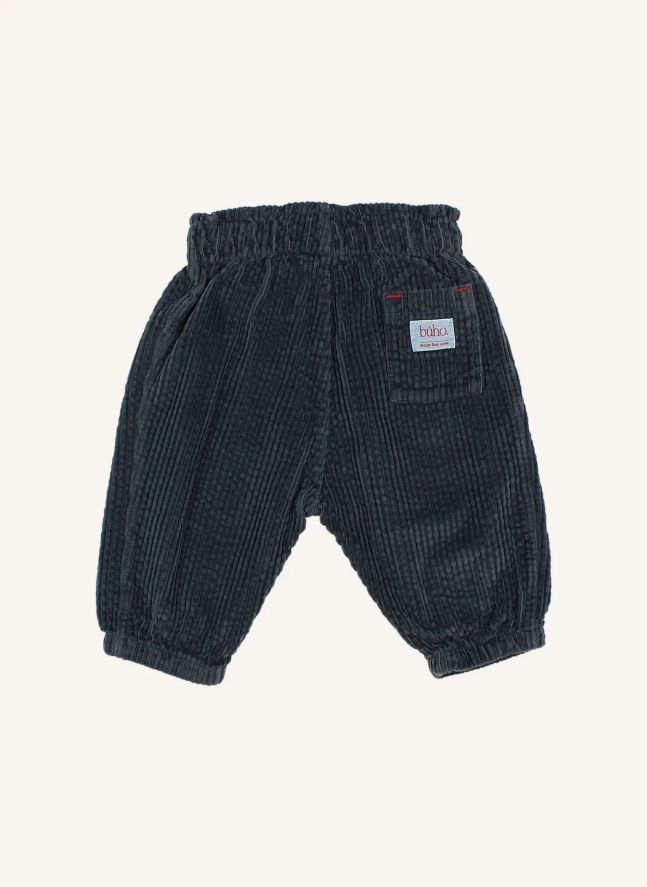 Pantalon Velours Côtelé | Gris foncé