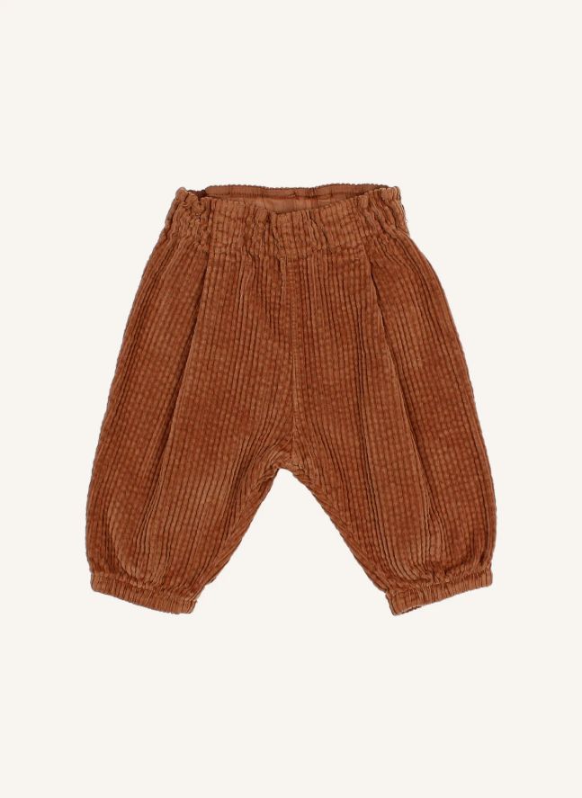 Pantalon Velours Côtelé | Brun roux