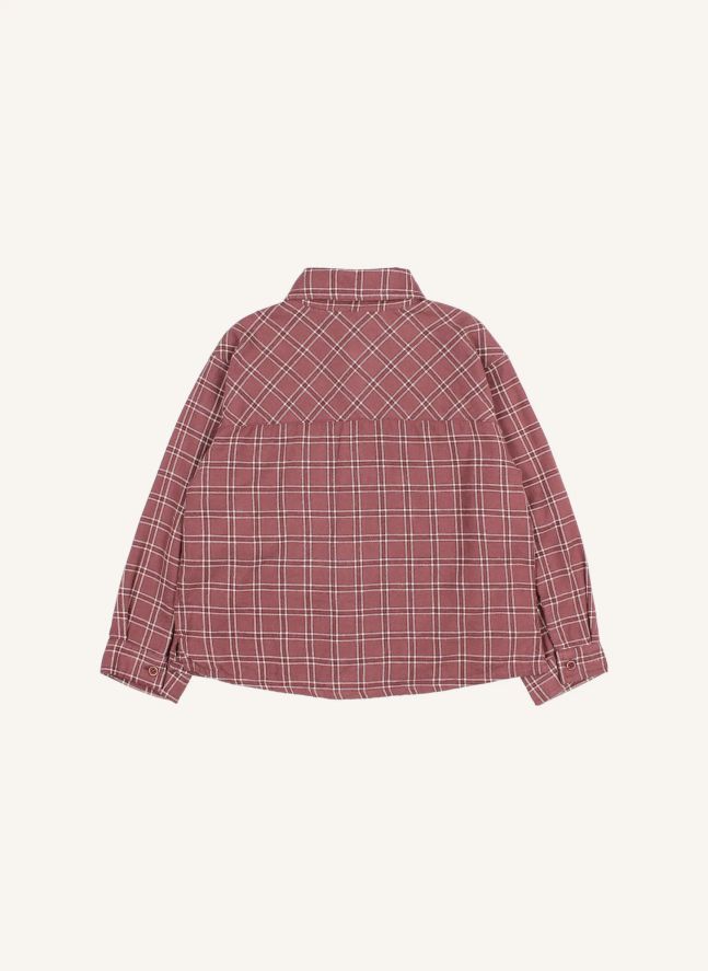 Chemise Tartan | Bordeaux