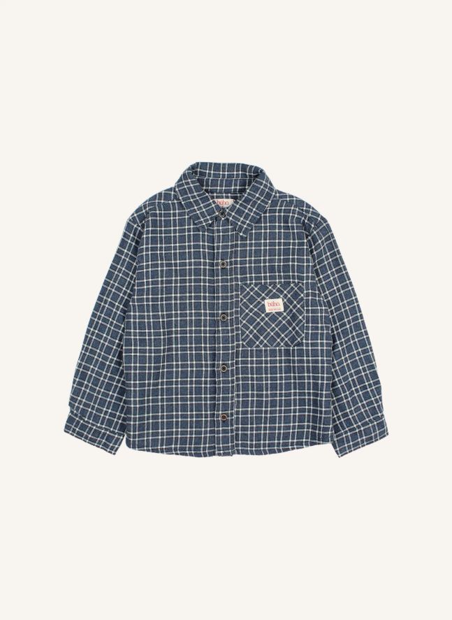 Chemise Tartan | Bleu marine