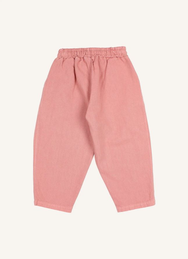 Pantalon Drill Girly Cordon | Rose
