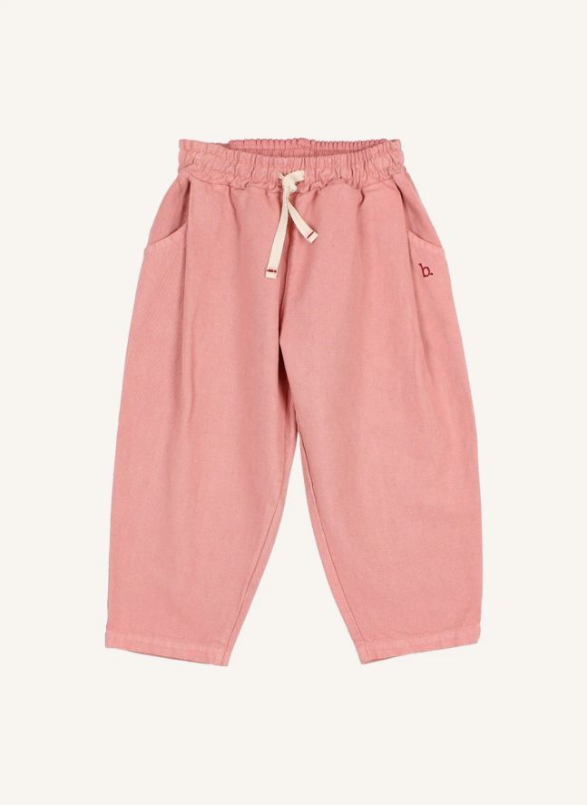 Pantalon Drill Girly Cordon | Rose