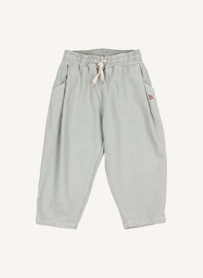 Pantalon Drill Girly Cordon | Eucalyptus