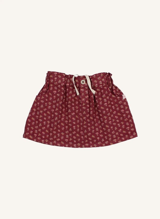 Jupe Cottage Fleurie | Bordeaux