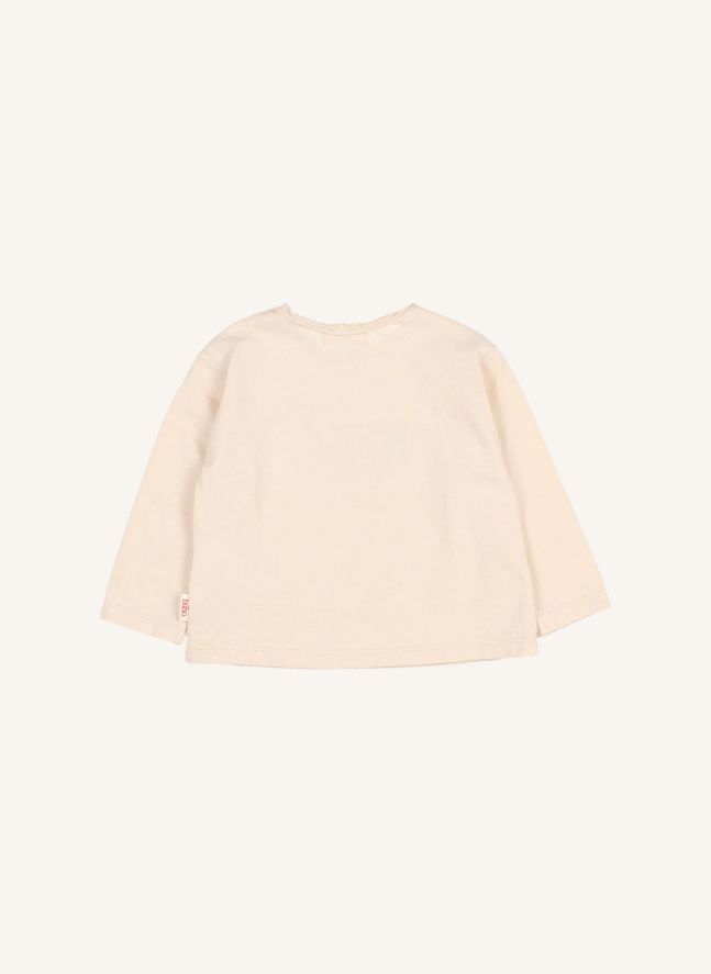 T-shirt Baleine Coton Bio | Beige