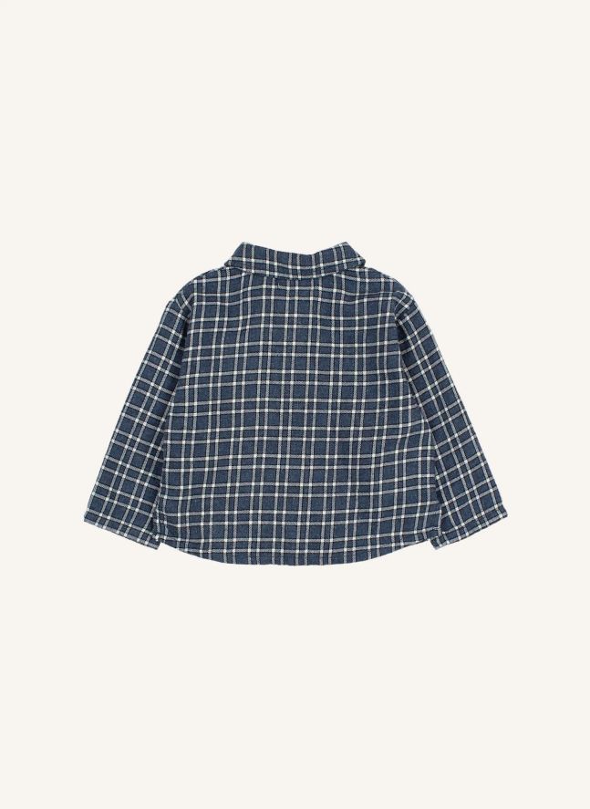 Chemise Tartan Bébé | Bleu marine