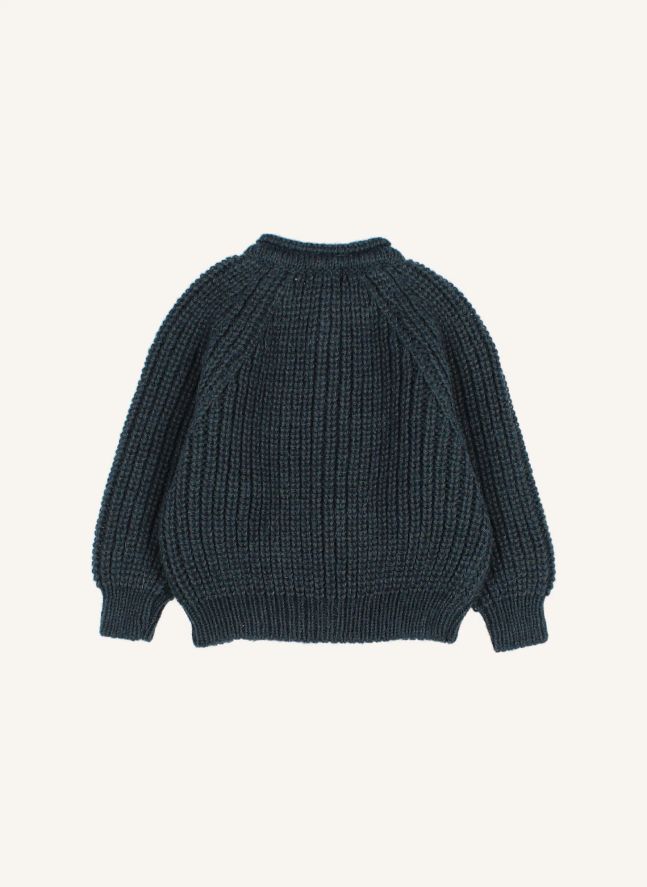 Cardigan Soft Tricot Bébé | Gris foncé