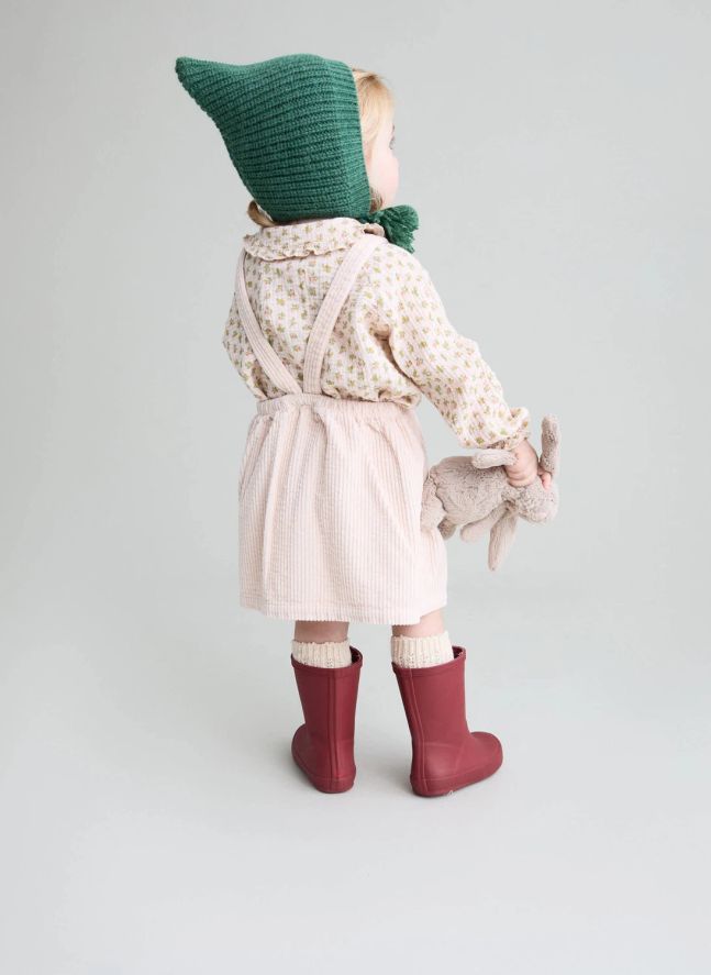 Bonnet Pompons | Vert