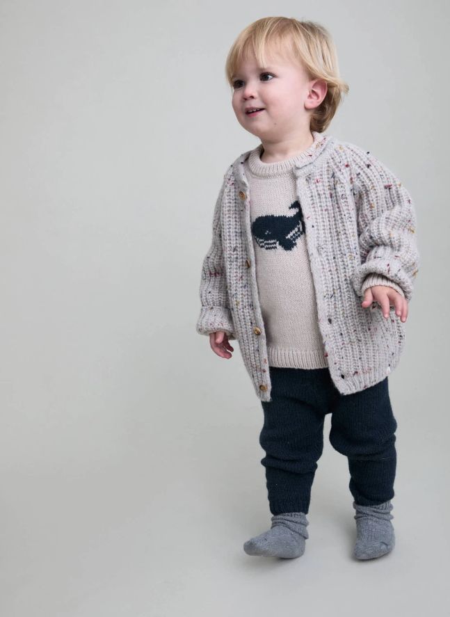 Pull Baleine Bébé | Beige
