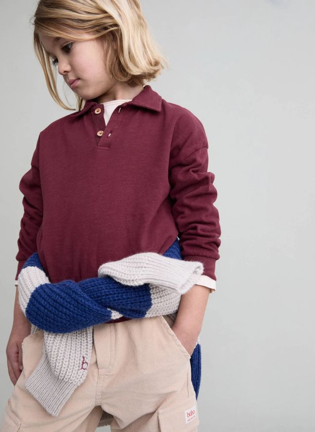 Polo Coton Bio | Bordeaux