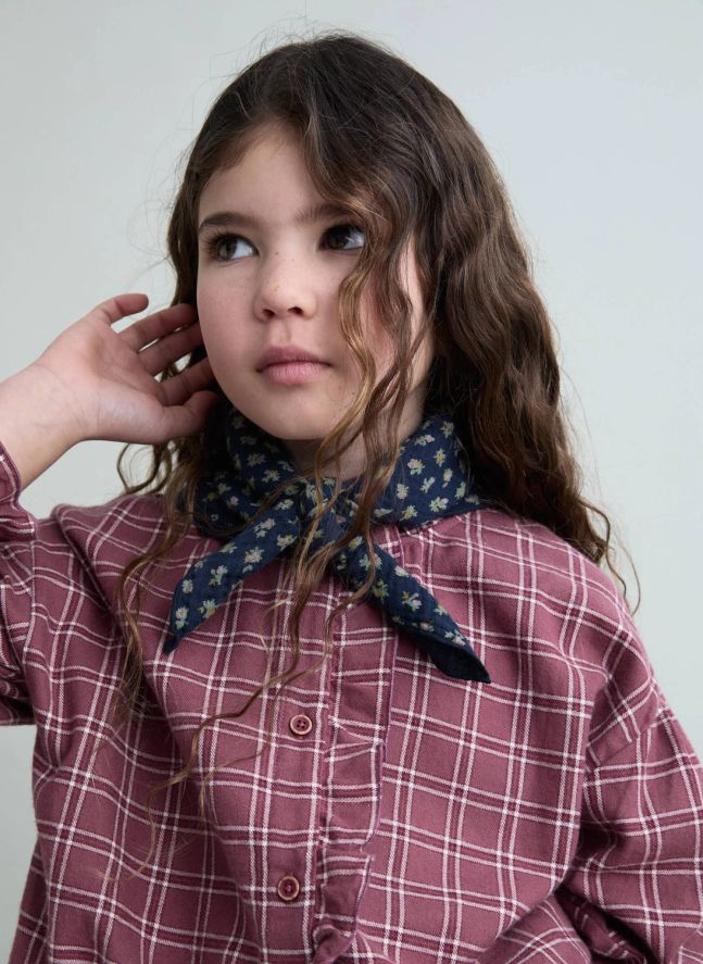 Chemise Tartan | Bordeaux