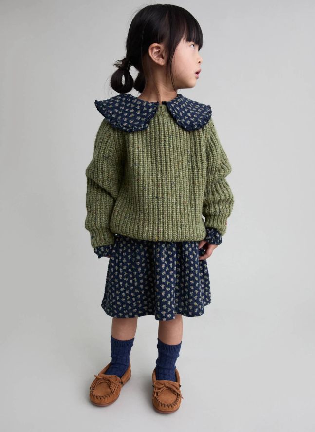 Pull Chiné Botonato | Vert