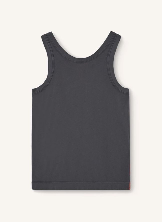 Camiseta de tirantes Rana | Gris Antracita