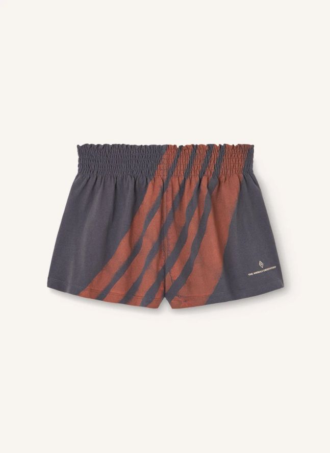 Short Ostrich Délavé Coton Bio | Gris anthracite