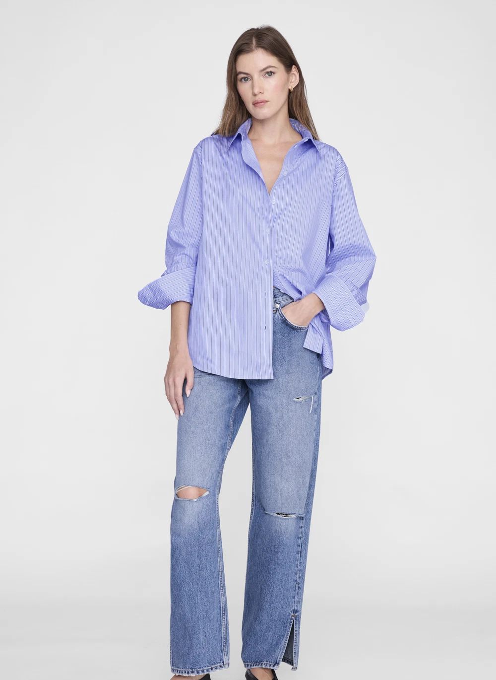 Chemise Rayures Essie | Bleu- Image produit n°2