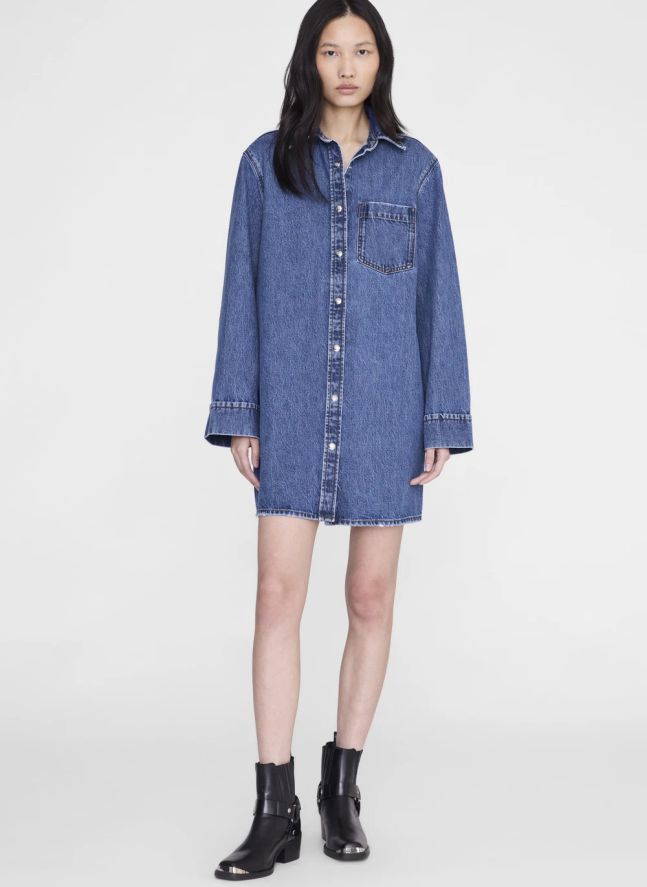 Robe Denim Mary | Bleu