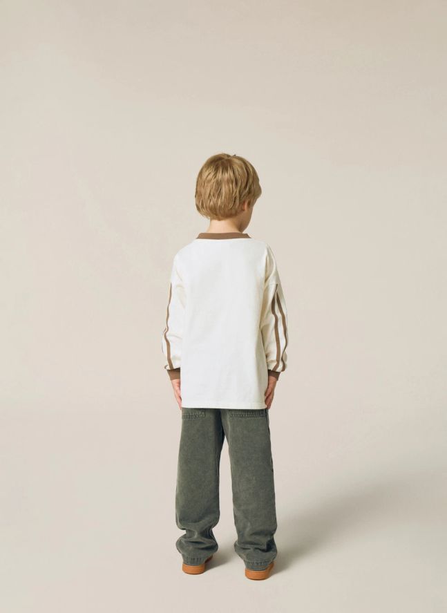 T-shirt Bandes | Ecru