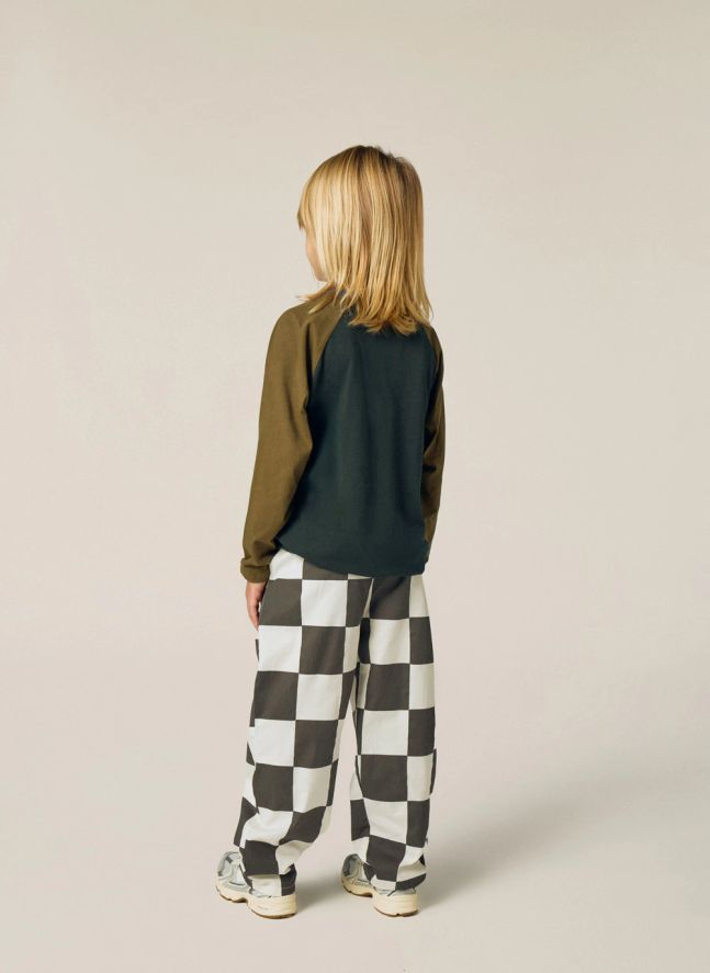 T-shirt Colorblock | Kaki