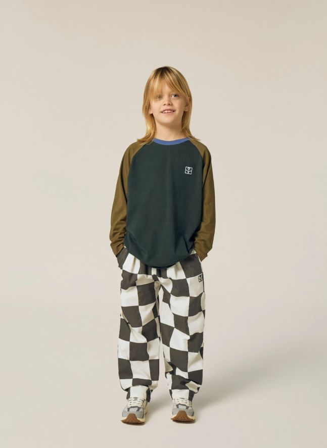 T-shirt Colorblock | Kaki