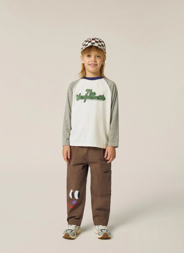 T-shirt Colorblock The Campamento | Ecru