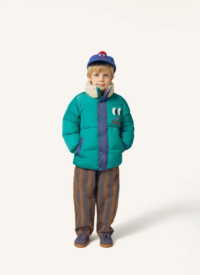 Doudoune Smiley | Turquoise