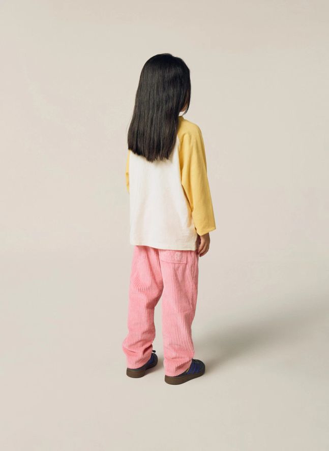 Pantalon Velours Côtelé | Rose