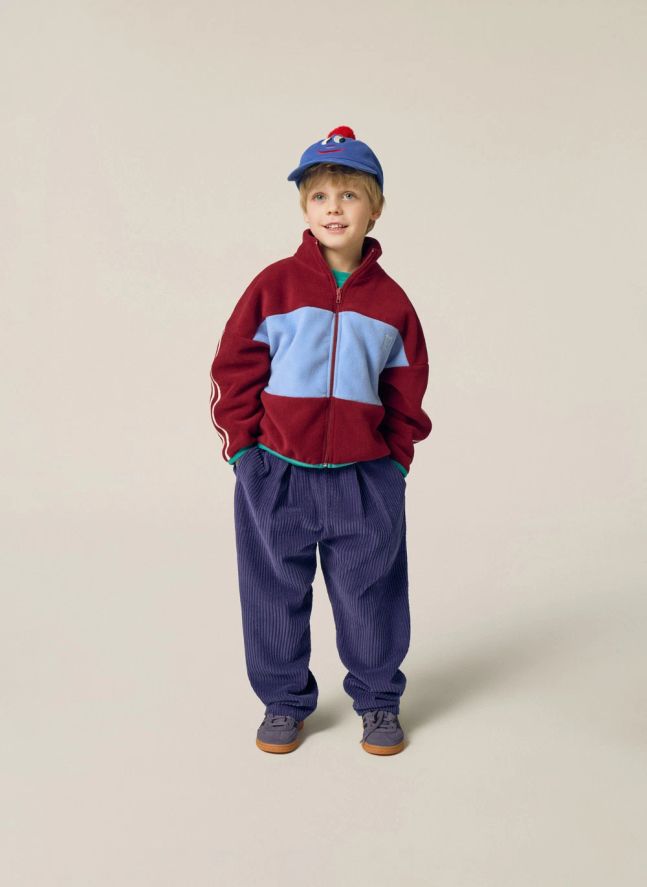 Pantalon Velours Côtelé | Bleu