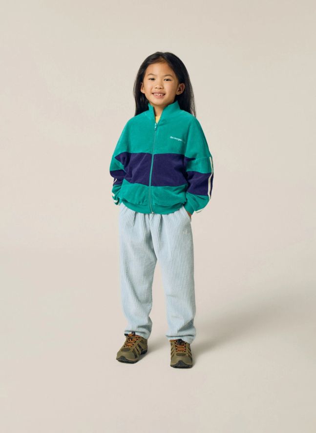 Pantalon Velours Côtelé | Bleu ciel