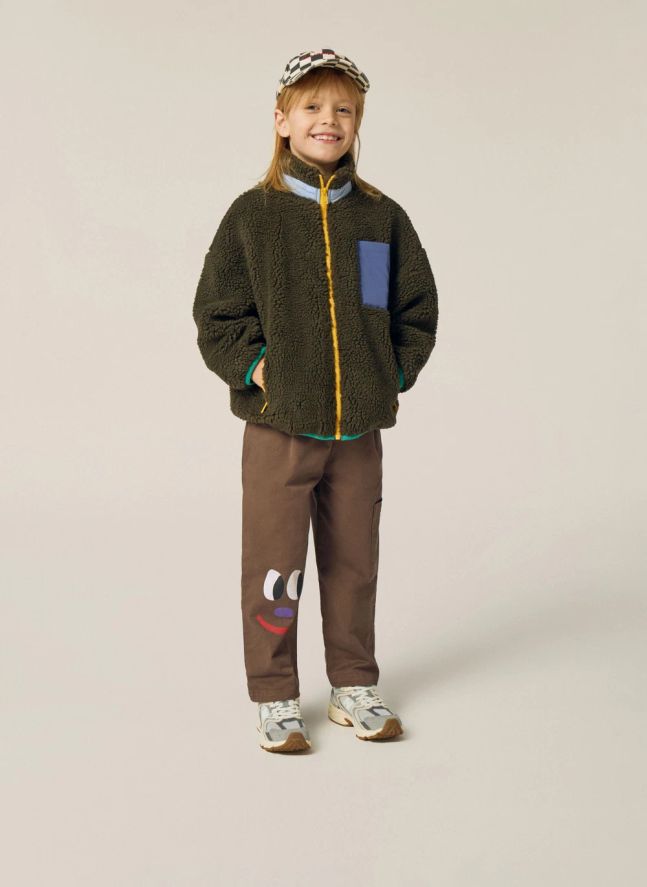 Pantalon Smiley | Marron