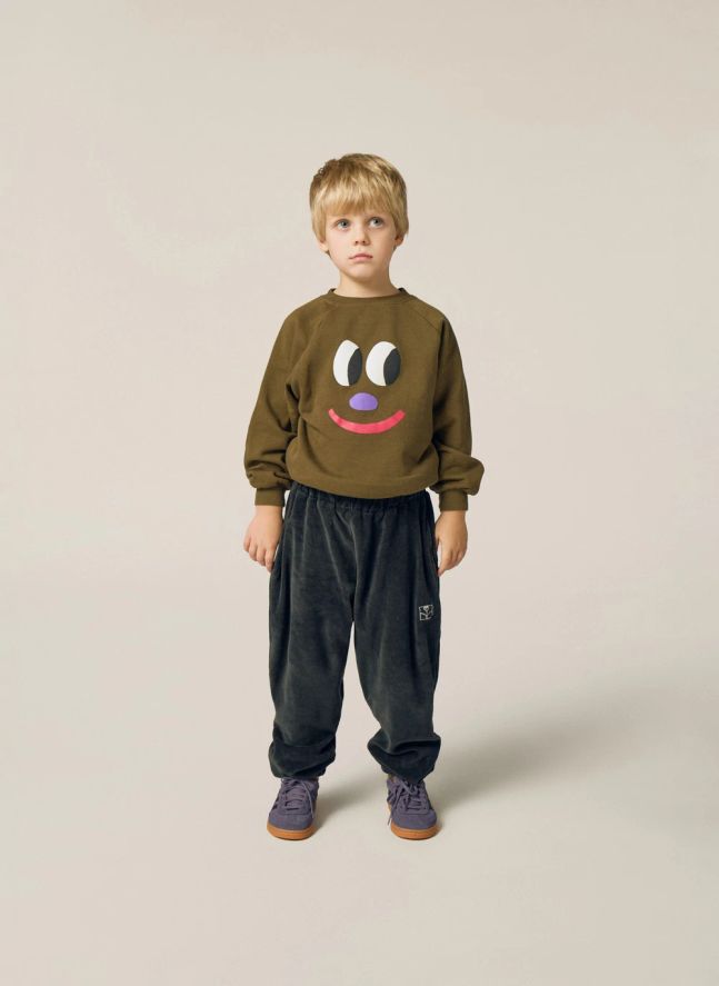 Jogger Velours | Gris anthracite