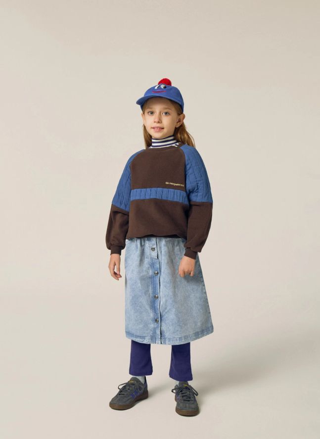 Sweat Matelassé | Marron