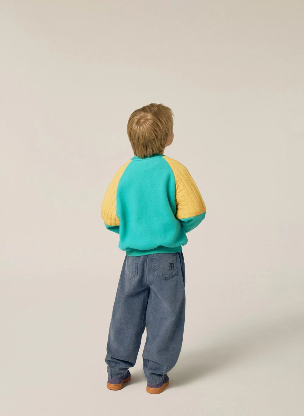 Sweat Matelassé | Turquoise- Image produit n°2