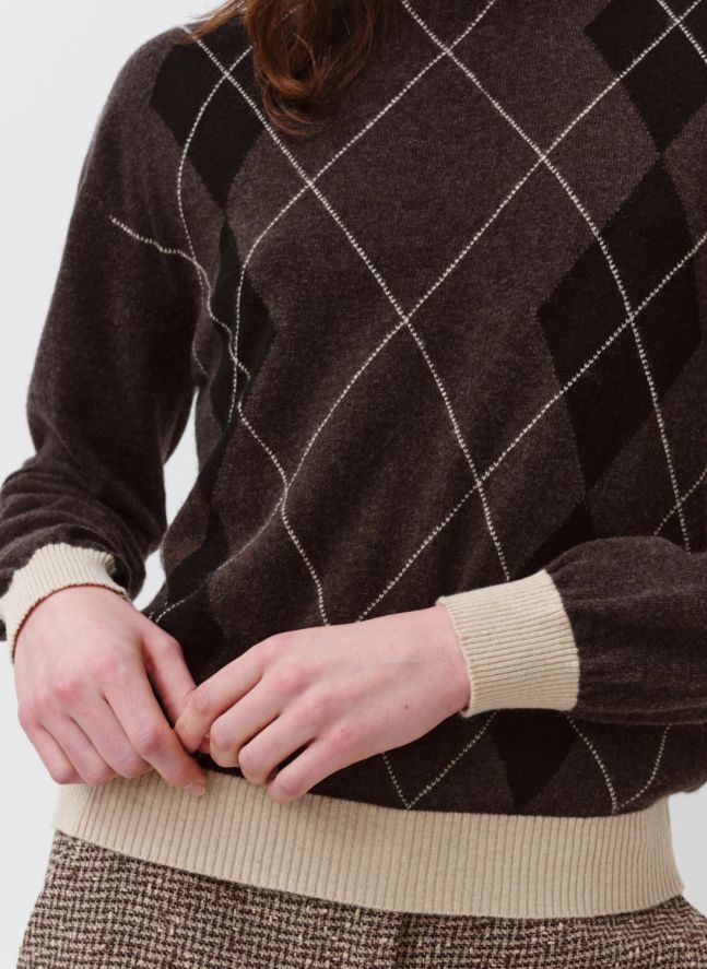 Pull Pasmeo Laine | Chocolat